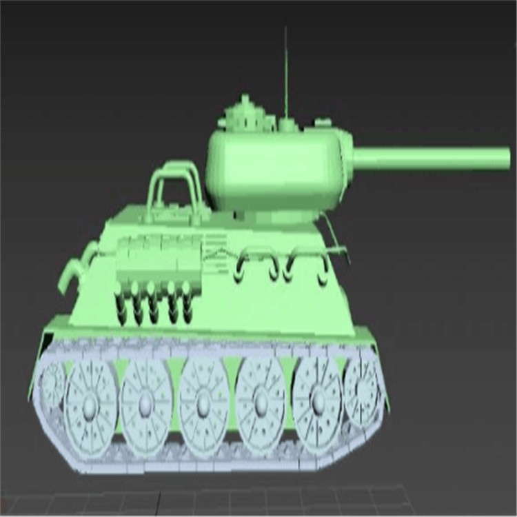 叶集充气军用坦克模型